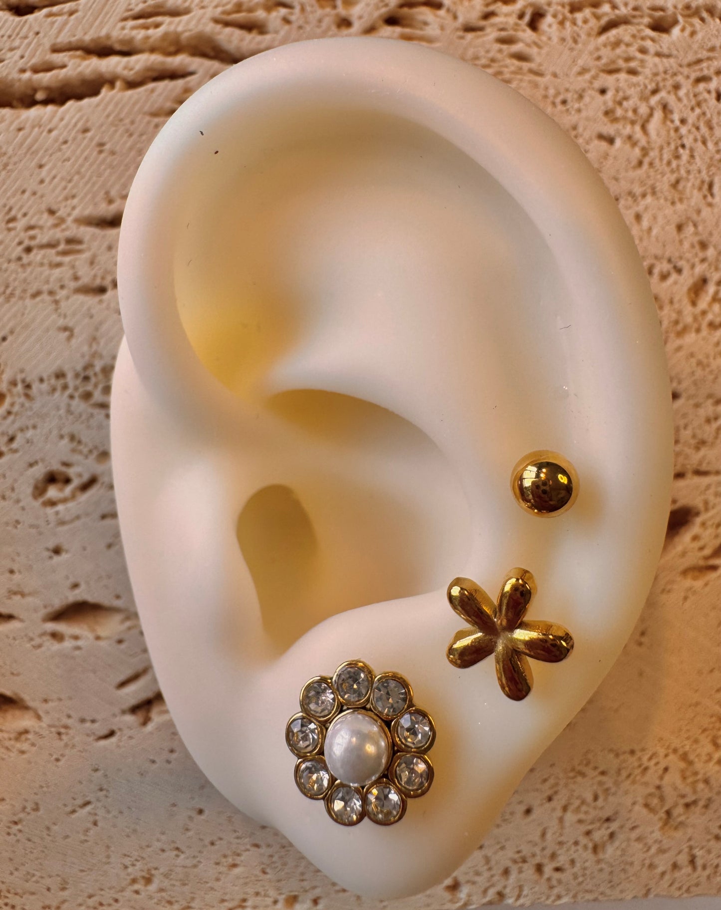 Set di orecchini “Fiore di Perla”